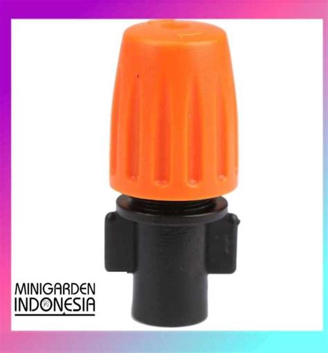 Sprayer Head Mist Nozzle Orange Misting Sprinkler Konektor Mm Alat