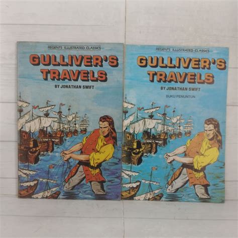 Jual Regents Illustrated Classics Gullivers Travels Dan Buku Penuntun