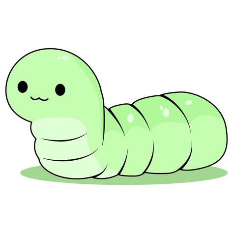 Worm Cute Vector 38145451 Vector Art At Vecteezy