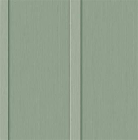 NextWall Faux Board And Batten Peel And Stick Wallpaper Sage Green