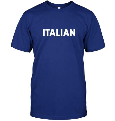 Italian Shirt Italy T Shirt T Shirts