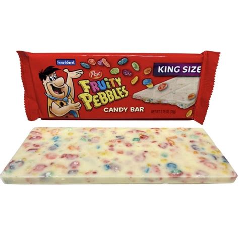 Flintstones Fruity Pebbles And Cocoa Pebbles King Size Candy Bars Set