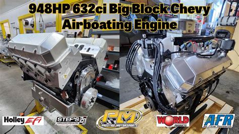 948hp 840tq 632ci Big Block Chevy Airboating Engine For Norman Dyno Test At Prestige Motorsports