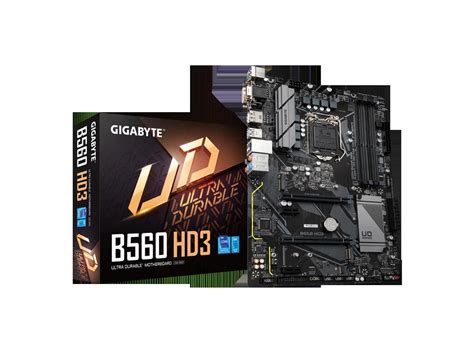 GIGABYTE B560 HD3 LGA 1200 ATX Intel Motherboard - Newegg.com