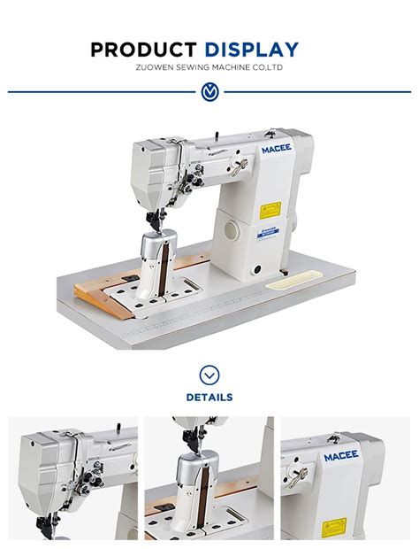 Mc D Direct Drive Walking Foot Heavy Duty Double Needle Postbed