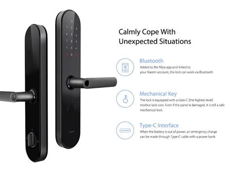 Aqara N100 Smart Door Lock Black