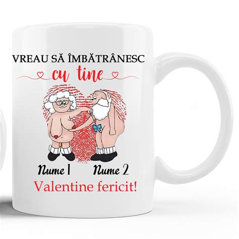 Cana Personalizata Cu Nume Valentine S Day Cadouri Personalizate