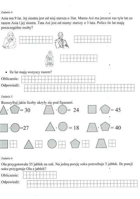 Karty Pracy Klasa 2 Matematyka Images And Photos Finder