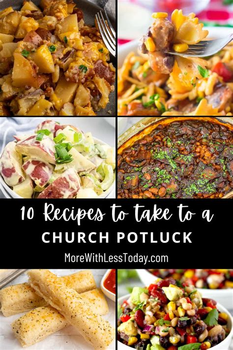 Church Potluck Images