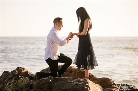 Heisler Beach Orange County Proposal Crystal And John