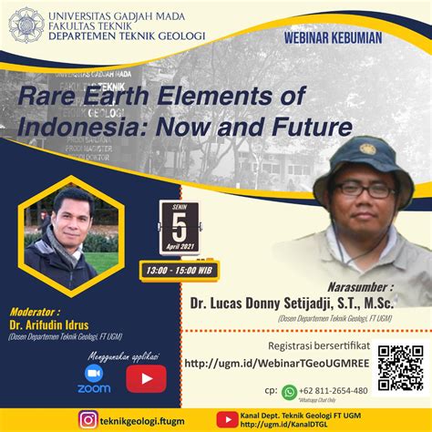 Informasi Webinar Kebumian 2 Departemen Teknik Geologi