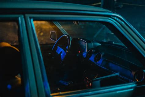 Car With Lock Light On Dashboard