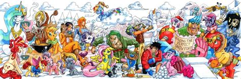 One piece X MLP:FiM Crossover | Anime Amino