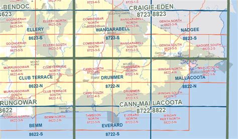 Kiah 1 25000 Nsw Topographic Map Maps Books And Travel Guides