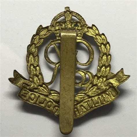 Ww2 Royal Military Police Corps Rmp Cap Badge George Vi