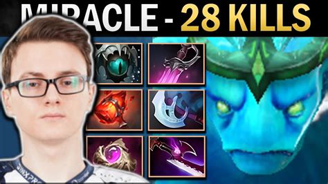 Morphling Dota Gameplay Miracle With 28 Kills And 1183 XPM YouTube