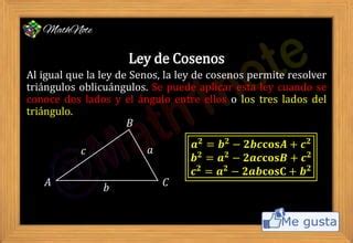 Ley De Cosenos Ppt