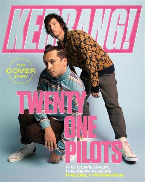 Twenty One Pilots Magazine Twenty One Pilots Twenty One Pilots Cover Twenty One Pilots Aesthetic