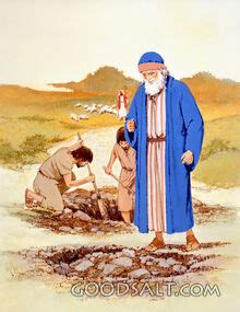 Isaac and Abimelech Making Peace - GoodSalt