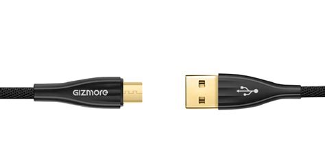 Gizmore Micro Usb Cable M Giz Wm Black Size M At Rs