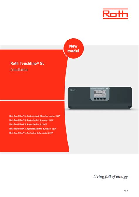 Roth Touchline Sl Wireless System