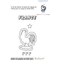 Coloriages blasons des équipes de la Coupe du monde 2018 Coupe du