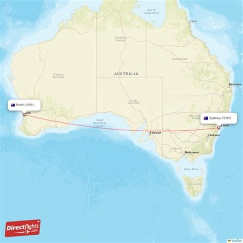 Direct Flights From Sydney To Perth Syd To Per Non Stop