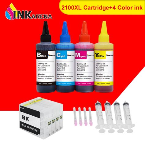 INKARENA Kit De Recarga De Tinta Para Impresora Cartucho De Tinta