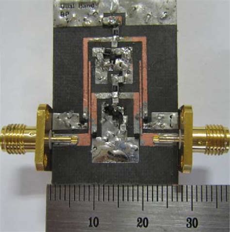 Figure 15 From Dual Band Bandpass Filter With Independently Tunable