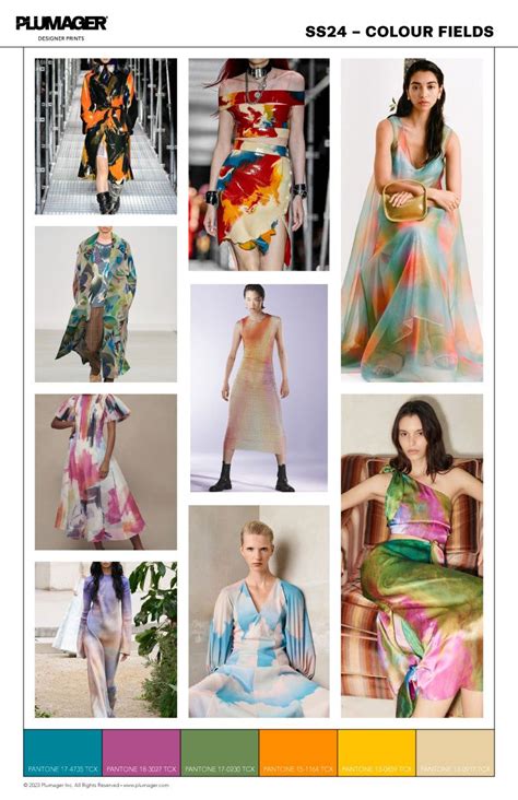 Print Trend Forecast Spring Summer 2024 Plumager Inc Summer