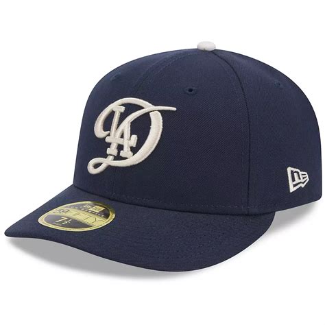 Mens New Era Navy Los Angeles Dodgers 2024 City Connect Low Profile