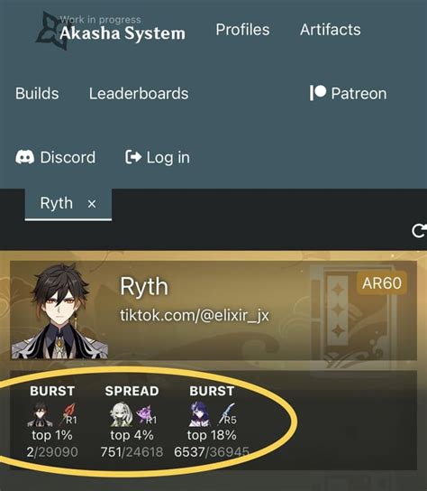 Akasha System by Enka (what’s your rank on the Leaderboard?) : r ...