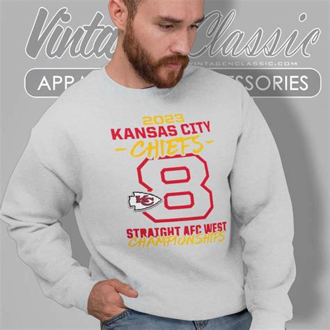 Kansas City Chiefs AFC West Champions Shirt - Vintagenclassic Tee