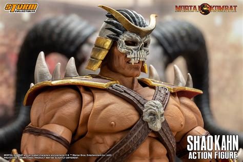 Storm Collectibles Mortal Kombat Shao Kahn Action Figure The Toyark