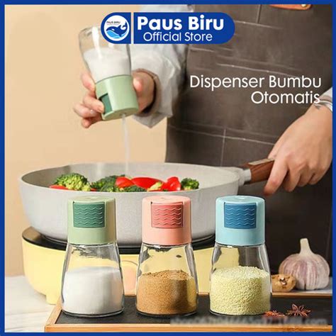 Jual Dispenser Bumbu Dapur Botol Bumbu Unik Tempat Bumbu Otomatis 100ML