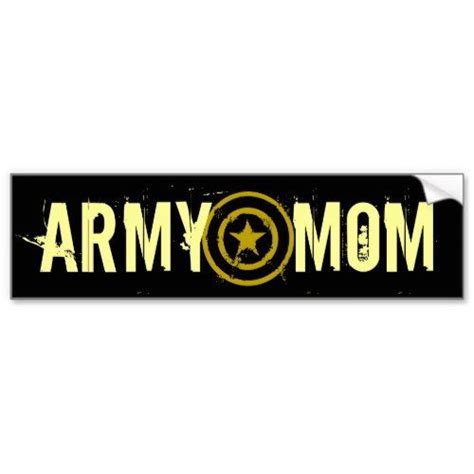 Army Mom Star Bumper Sticker Zazzle Army Mom Bumper Stickers Army