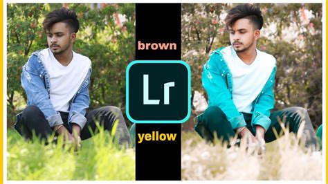 Brown And Yellow Tone Lightroom Photo Edting Tutorial In Mobile How To