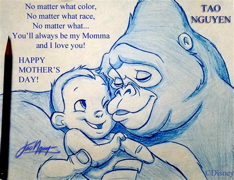 Mother's Day Drawing, Pencil, Sketch, Colorful, Realistic Art Images ...