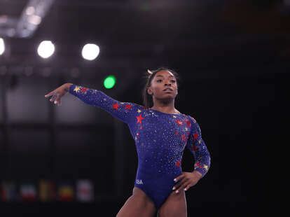 Simone Biles Feeling The Weight Of The World At Tokyo Olympics NowThis