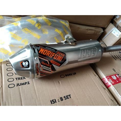 Jual Knalpot Norifumi Rocket 4 Titanium KLX 150 CRF 150 L WR 155 Klx Bf