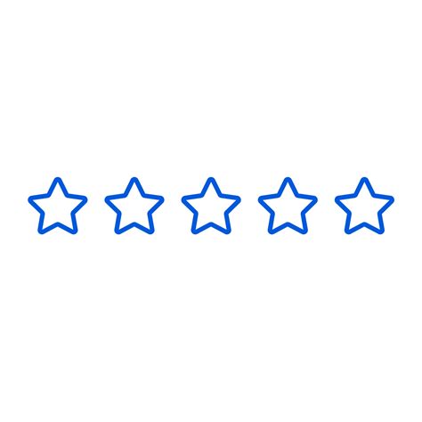 Five Stars Rating Png With Transparent Background 16017446 PNG