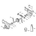 Stihl MM 55 Multi Tool Engine MM 55 Parts Diagram