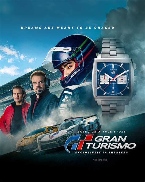 TAG Heuer Unveils Monaco Racing Blue Stars In Gran Turismo Based On A