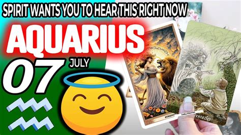 Aquarius Spirit Wants You To Hear This Right Now Horoscope For