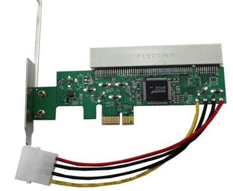 Конвертер PCI-E на 1 слот PCI адаптер перехідник для звукової карти ...