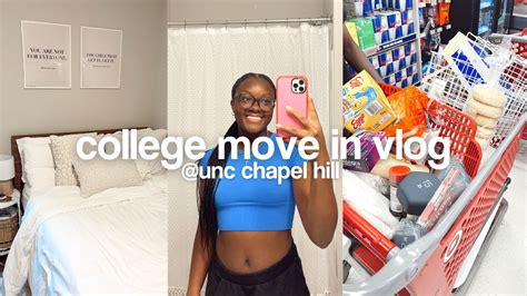 College Move In Vlog At Unc Chapel Hill Youtube