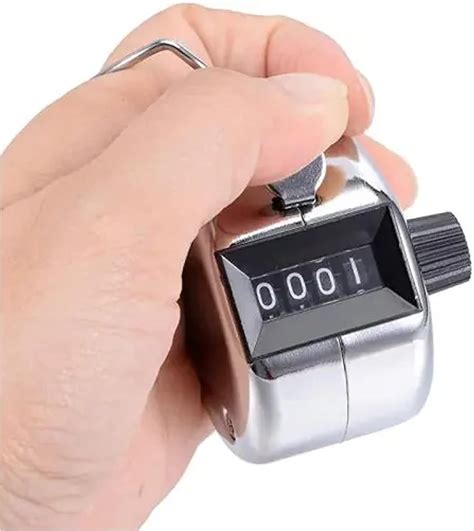 Plastific Tally Counters Clickers Digit Lap Counter Manual Clicker