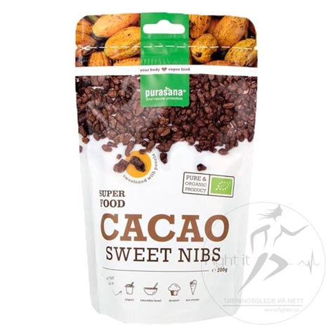 Purasana Cacao Sweet Nibs 200g Fight It