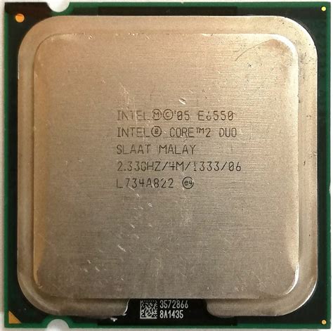 Процессор Intel Core 2 Duo E6550 G0 SLAAT 2 33GHz 4M Cache 1333 MHz FSB