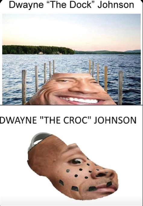 Dwayne the croc Johnson : r/PewdiepieSubmissions